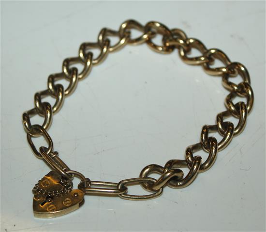 9ct gold bracelet